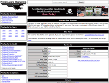 Tablet Screenshot of firehawkowners.com
